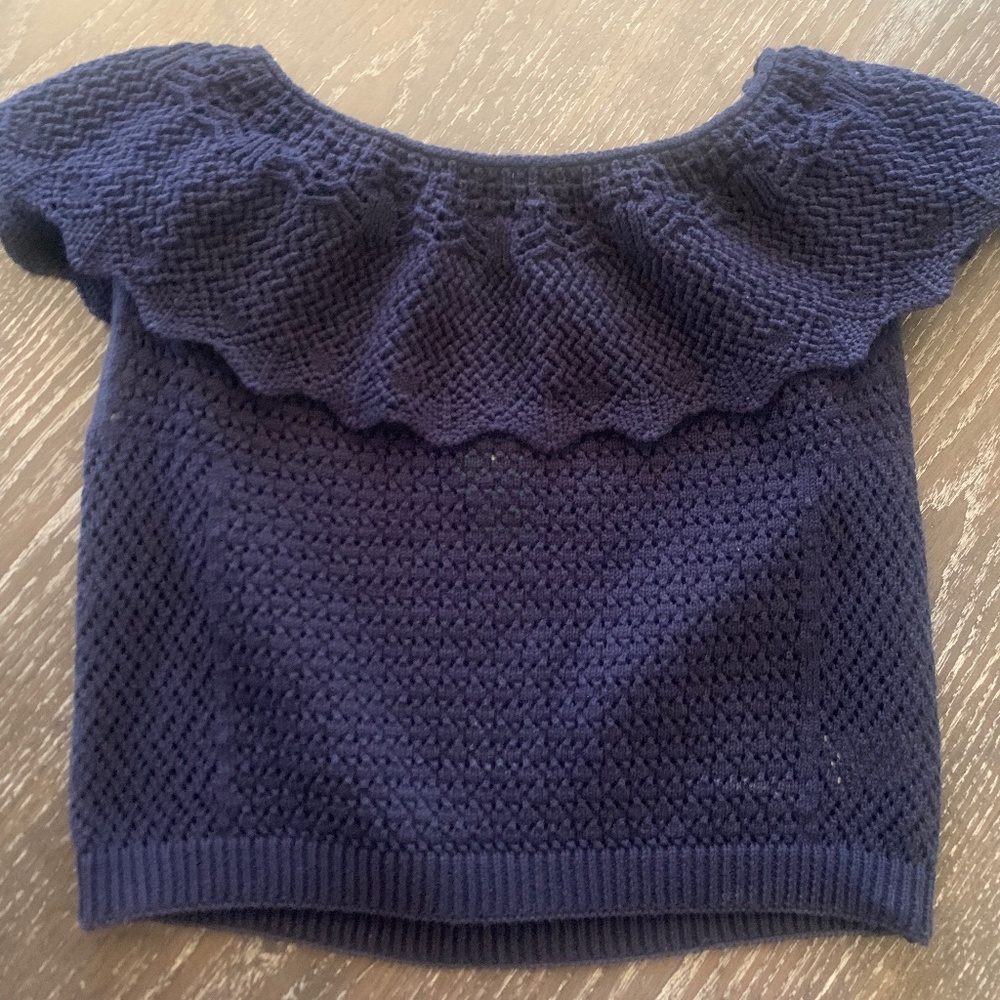 100% cotton off the shoulder top